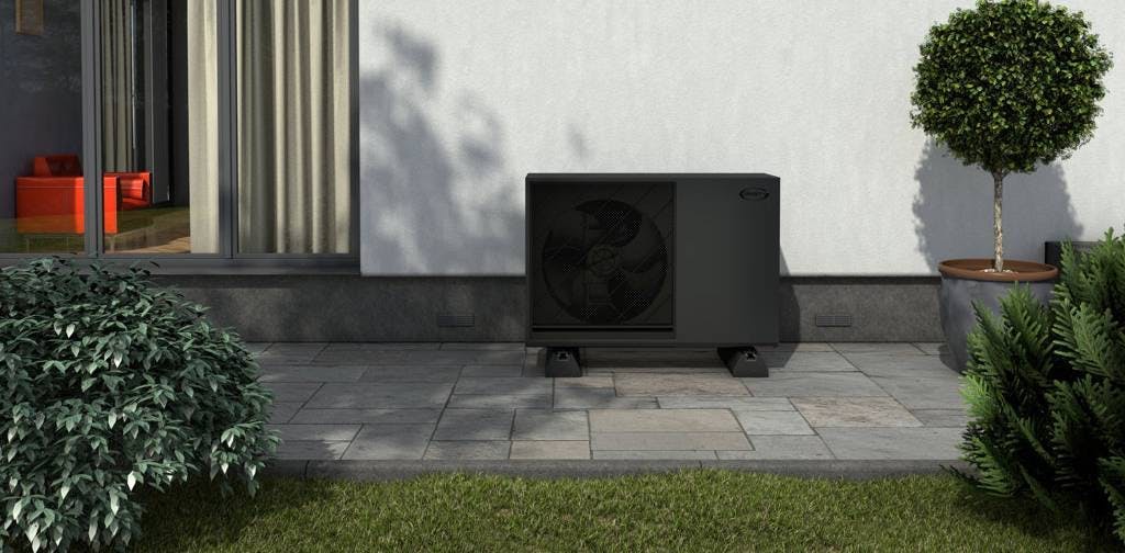 Grant Aerona air source heat pump installation