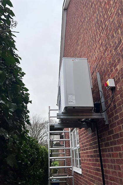 Air Source Heat Pump Installation