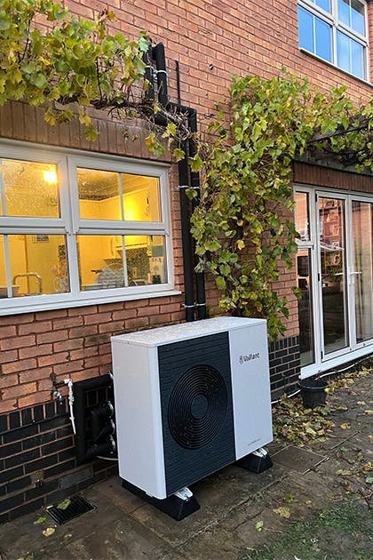 Air Source Heat Pump Installation